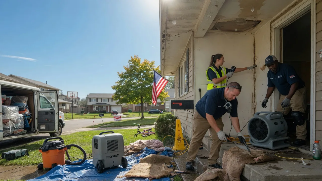 Water Damage Restoration in Seatonville, IL near me